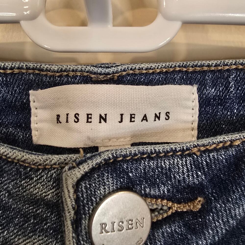 NEW NWT Women's Risen Mid Rise Wide Leg Denim Jeans | Size 1/25 - Picture 7 of 10